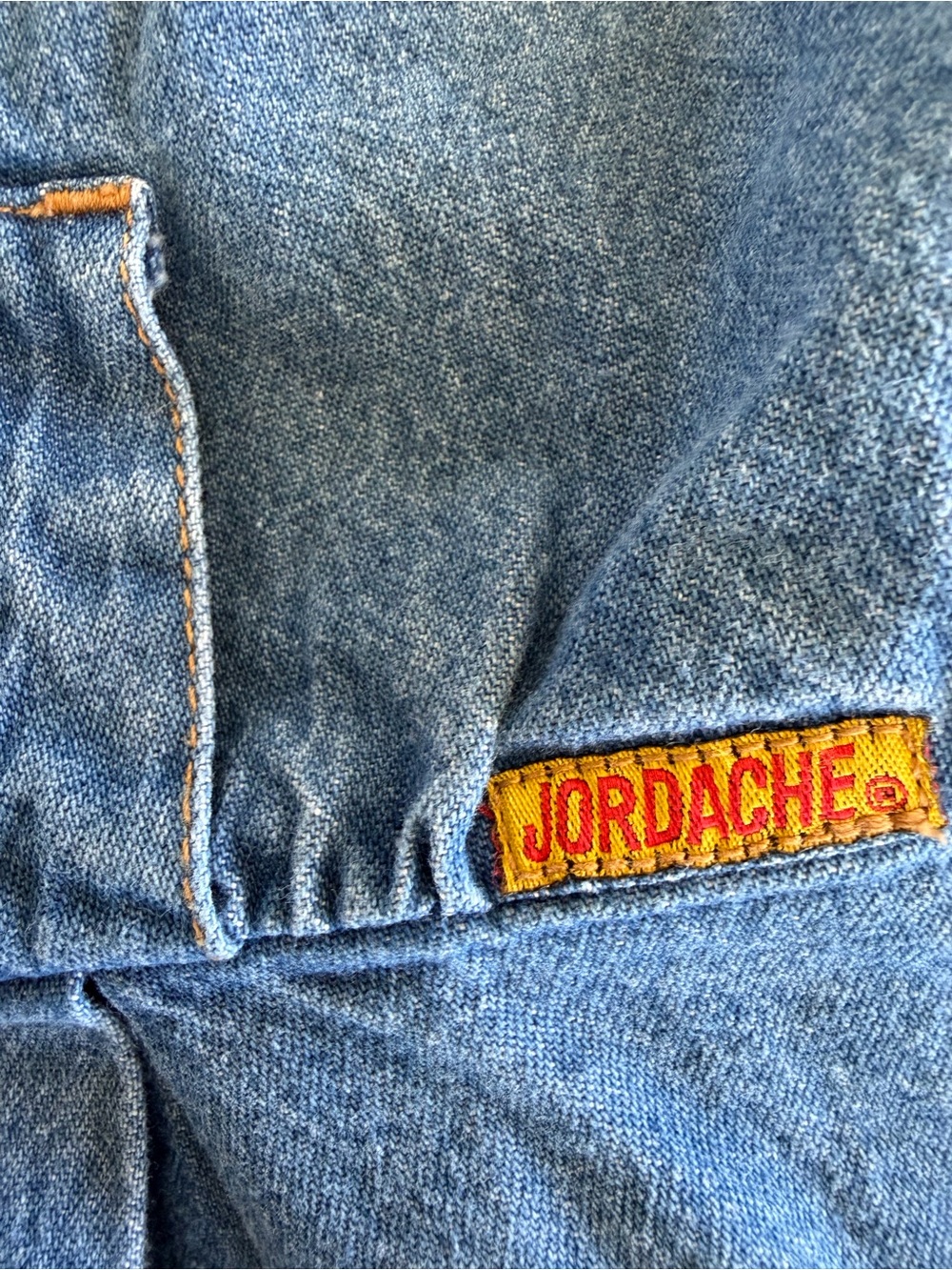 Vintage Jordache Blue Denim Sleeveless Romper - Picture 7 of 9